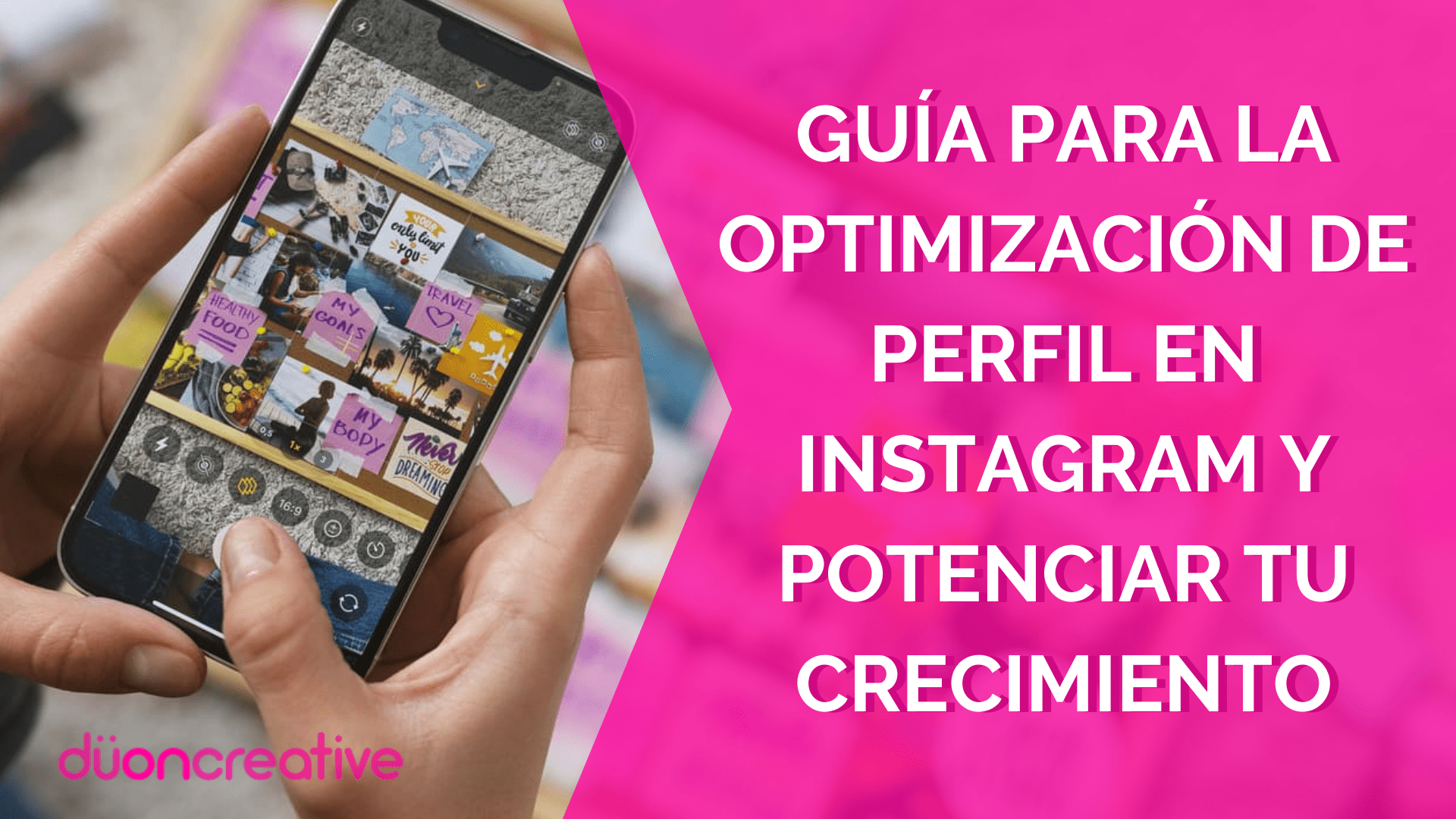 Optimización de Perfil en Instagram