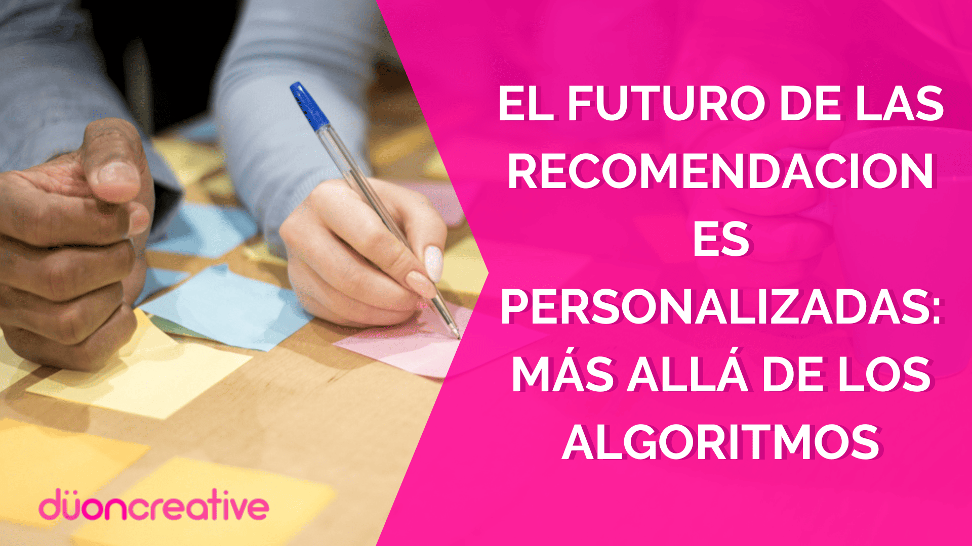 El futuro de las recomendaciones personalizadas: más allá de los algoritmos